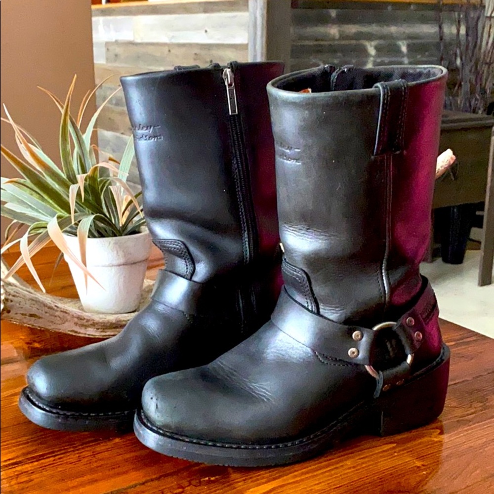 Ladies Harley Davidson riding boot